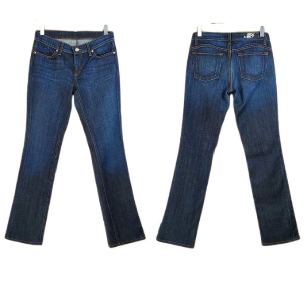 We the People Dark Wash Straight Denim Jeans